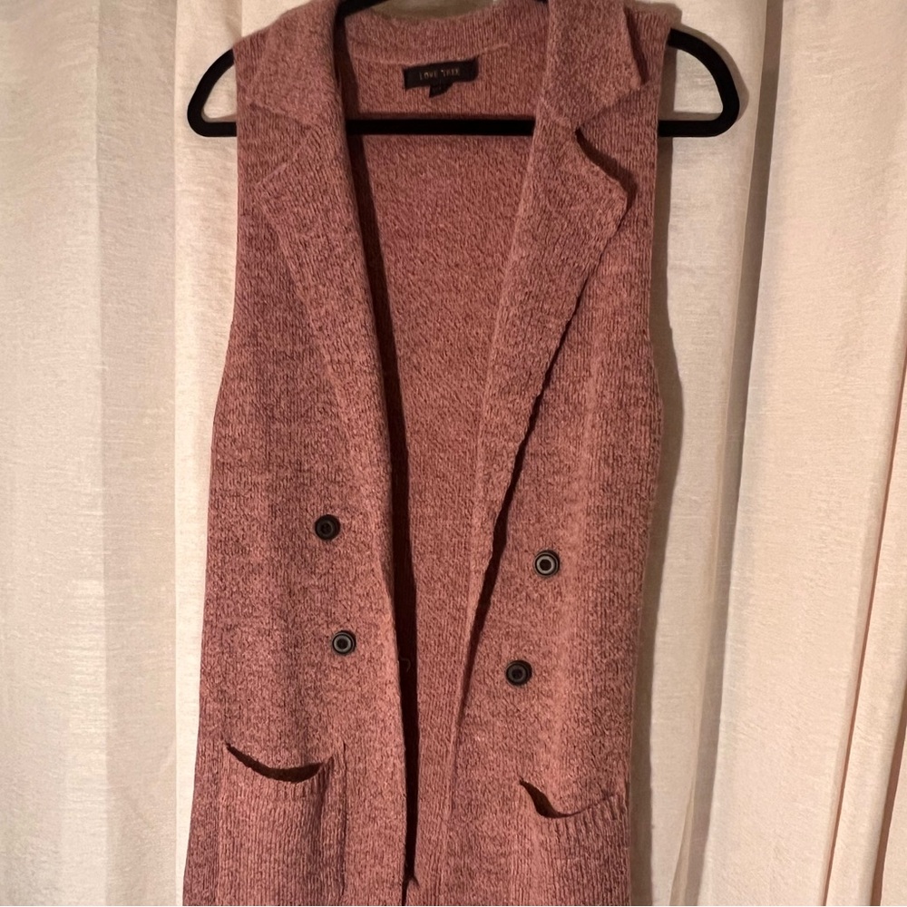 🌟Love Tree Sweater Vest Duster🌟